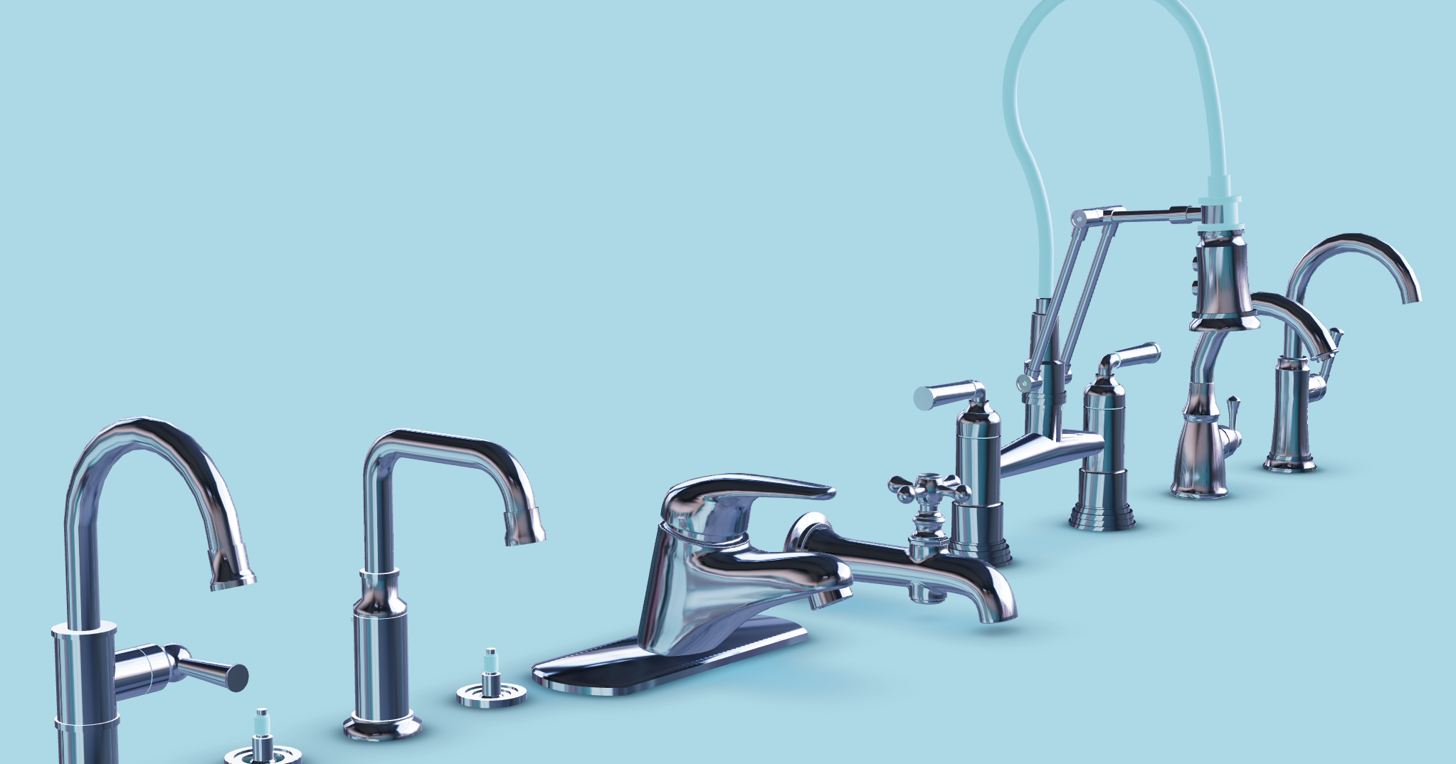 Faucets, select highlight